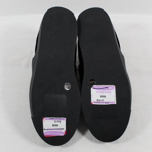 Mercedes Castillo MC Jamilla Slip On Sneakers - Black Velvet 5.5M - Picture 4 of 5